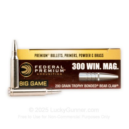Image 1 of Shop by Popular Brand from Federal Image 1 of Federal .300 Winchester Magnum Ammo