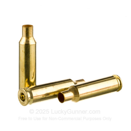 Large image of Bulk 6.5 Creedmoor Ammo For Sale - New Unprimed Brass Ammunition in Stock by Hornady - 50 Casings