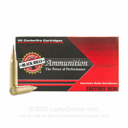 Large image of Premium 223 Remington Ammo For Sale – 75 grain JHP Ammunition in Stock by Black Hills Ammunition - 1000 Rounds