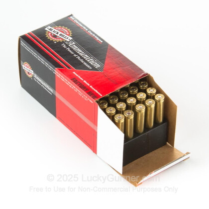 Large image of Premium 223 Remington Ammo For Sale – 75 grain JHP Ammunition in Stock by Black Hills Ammunition - 1000 Rounds