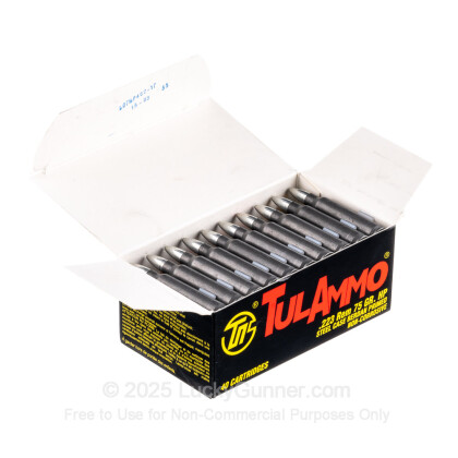 Large image of Cheap 223 Rem Ammo For Sale - 75 Grain HP Ammunition in Stock by Tula - 40 Rounds