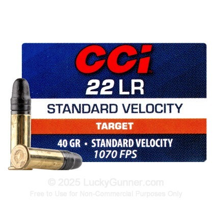 Image 1 of CCI .22 Long Rifle (LR) Ammo