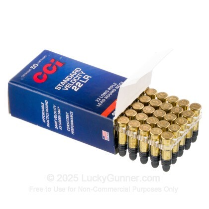 Image 3 of CCI .22 Long Rifle (LR) Ammo
