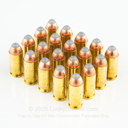 Large image of Premium 40 S&W Ammo For Sale - 135 Grain Pow'RBAll Ammunition in Stock by Glaser - 20 Rounds
