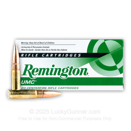 Large image of Cheap 300 AAC Blackout Ammo - Remington UMC 120 Grain OTM - 20 Rounds