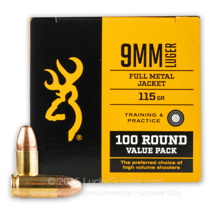 Image 2 of Browning 9mm Luger (9x19) Ammo