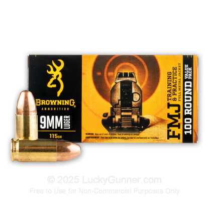 Image 1 of Browning 9mm Luger (9x19) Ammo