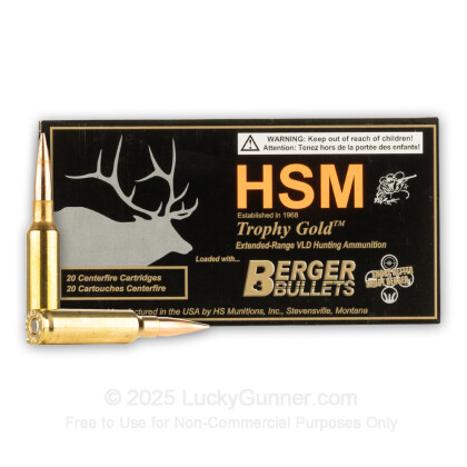Image 2 of HSM Ammunition 6.5mm Creedmoor Ammo