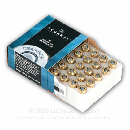 Large image of 32 S&W Long Ammo For Sale - 98 gr Lead Wadcutter - 32 S&W Long Ammunition by Federal For Sale - 20 Rounds