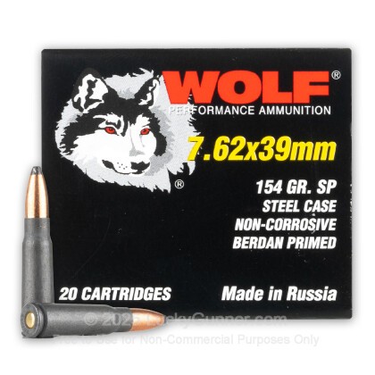 Image 1 of Wolf 7.62X39 Ammo