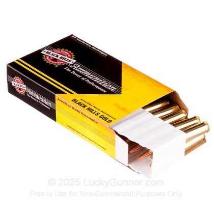 Large image of Premium 25-06 Rem Ammo For Sale - 100 Grain TSX Ammunition in Stock by Black Hills Gold - 20 Rounds