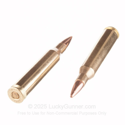 Large image of Premium 25-06 Rem Ammo For Sale - 100 Grain TSX Ammunition in Stock by Black Hills Gold - 20 Rounds