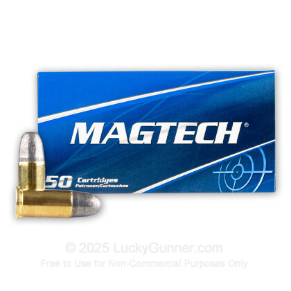 Large image of Cheap 38 Special Short Ammo For Sale - 125 gr LRN Magtech Ammo Online - 50 Rounds