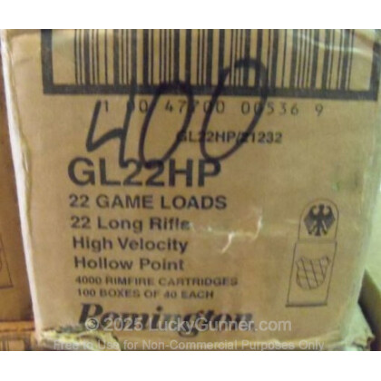 Image 2 of Remington .22 Long Rifle (LR) Ammo