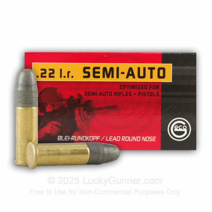 Image 2 of GECO .22 Long Rifle (LR) Ammo