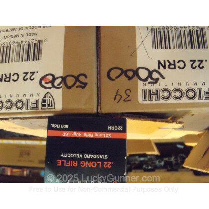 Image 2 of Fiocchi .22 Long Rifle (LR) Ammo