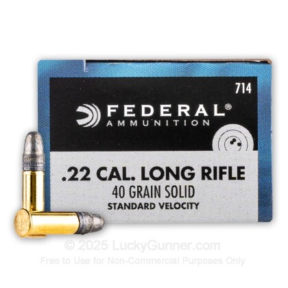 Image 1 of Federal .22 Long Rifle (LR) Ammo