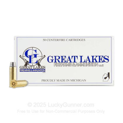Large image of .44 Magnum Ammo - Great Lakes  240gr LSWC - 50 Rounds