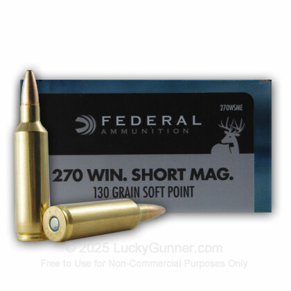Image 1 of Federal .270 Winchester Short Magnum Ammo