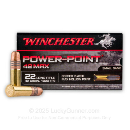 Image 1 of Winchester .22 Long Rifle (LR) Ammo