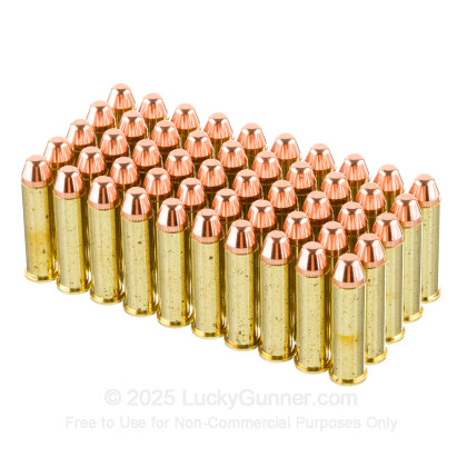 Large image of Bulk 357 Mag Ammo For Sale - 142 Grain FMJ-TC Ammunition in Stock by Fiocchi - 1000 Rounds