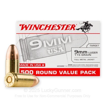 Image 1 of Winchester 9mm Luger (9x19) Ammo