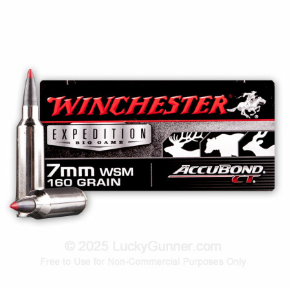Image 1 of Winchester 7mm Winchester Short Magnum Ammo
