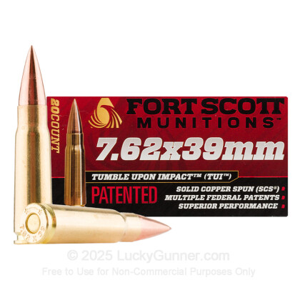 Image 2 of Fort Scott Munitions 7.62X39 Ammo