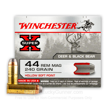 Image 1 of Winchester .44 Magnum Ammo