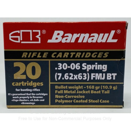 Image 3 of Barnaul .30-06 Ammo