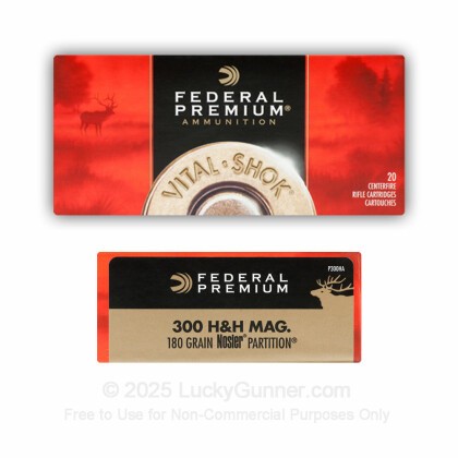 Image 4 of Federal .300 H&H Magnum Ammo