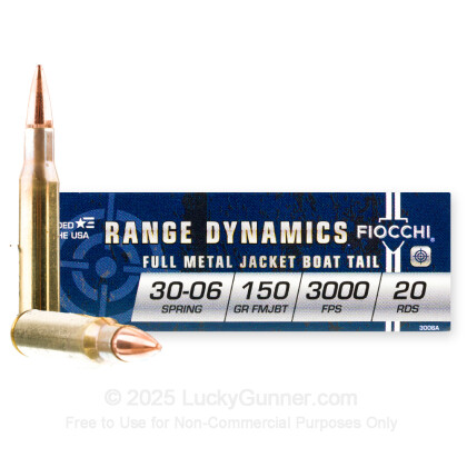 Image 2 of Fiocchi .30-06 Ammo