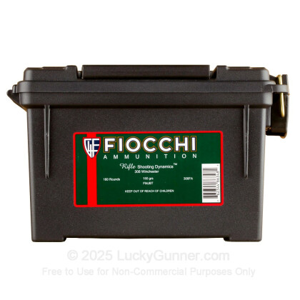 Image 1 of Fiocchi .308 (7.62X51) Ammo