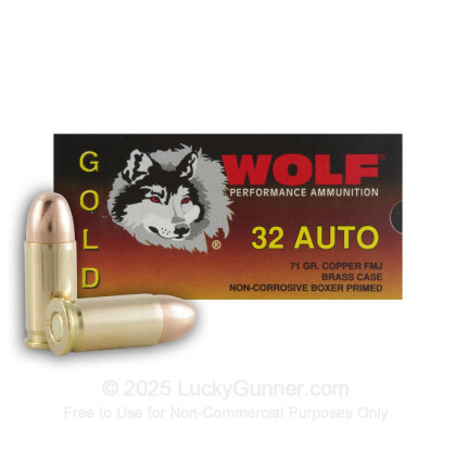 Image 1 of Wolf .32 Auto (ACP) Ammo