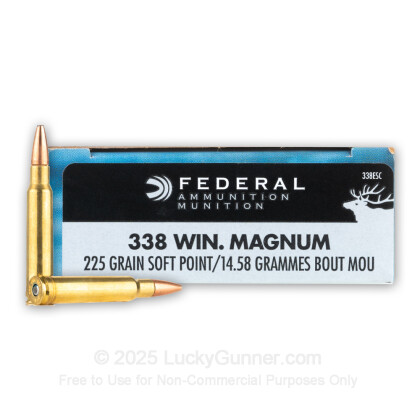 Image 1 of Federal .338 Winchester Magnum Ammo