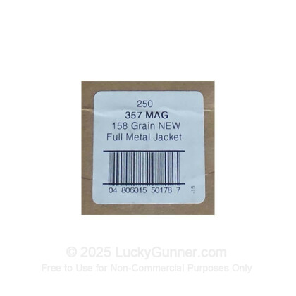 Image 1 of American Quality Ammunition .357 Magnum Ammo