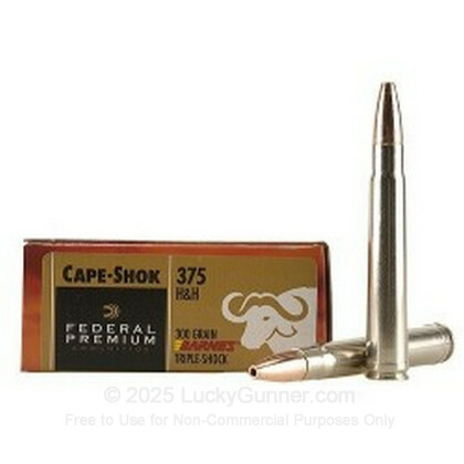 Image 1 of Federal .375 H&H Magnum Ammo