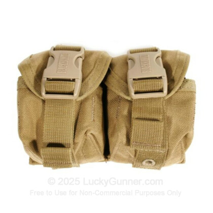 Large image of S.T.R.I.K.E. Double Frag Grenade Pouch - Blackhawk - Coyote Tan
