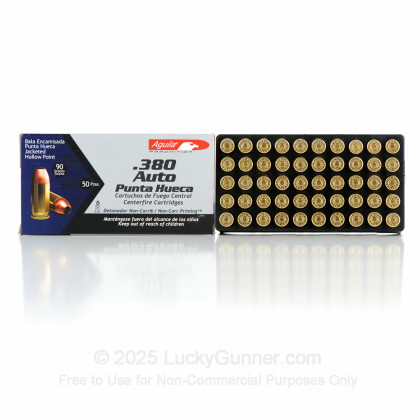 Image 8 of Aguila .380 Auto (ACP) Ammo