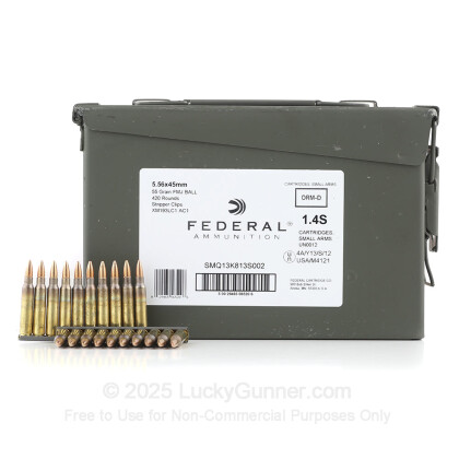 Image 1 of Federal 5.56x45mm Ammo