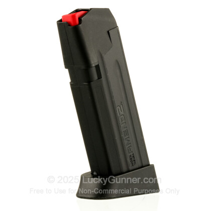 Large image of Cheap 9mm Luger Magazine For Sale - Black Glock 19 Magazine in Stock by Amend2 - 15 Round Magazine