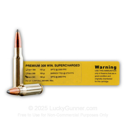 Image 1 of Buffalo Bore .308 (7.62X51) Ammo