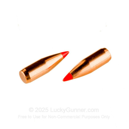 Large image of Bulk 223 Rem (.224) Bullets for Sale - 50 Grain V-Max Polymer Tip Bullets in Stock by Hornady - 100