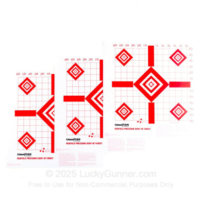 Large image of Champion Targets For Sale - Redfield  16" Sight-In Targets - 100 Pack