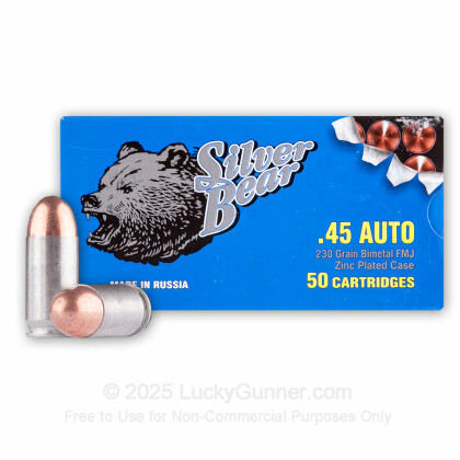 Image 2 of Silver Bear .45 ACP (Auto) Ammo