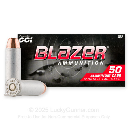 Large image of 38 Special - +P - 158 gr TMJ - CCI Blazer Clean Fire - 50 Rounds