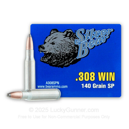 Image 2 of Silver Bear .308 (7.62X51) Ammo