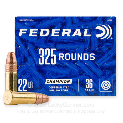 Image 1 of Federal .22 Long Rifle (LR) Ammo