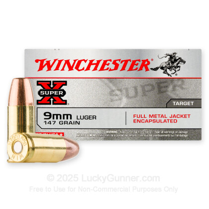Image 2 of Winchester 9mm Luger (9x19) Ammo