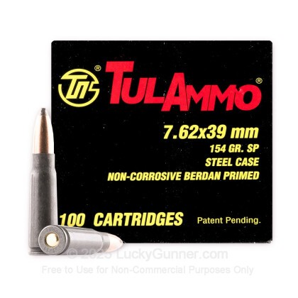 Image 2 of Tula Cartridge Works 7.62X39 Ammo